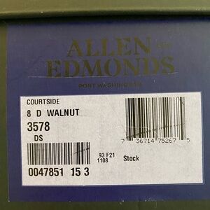 Allen Edmonds Courtside Size 8